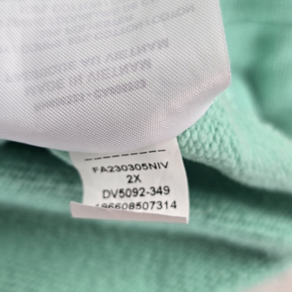 Nike Pullover Hoodie Lime Green Woemns Sz 2XL - Picture 3 of 6